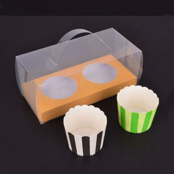 Clear Disposable Plastic Cake Box